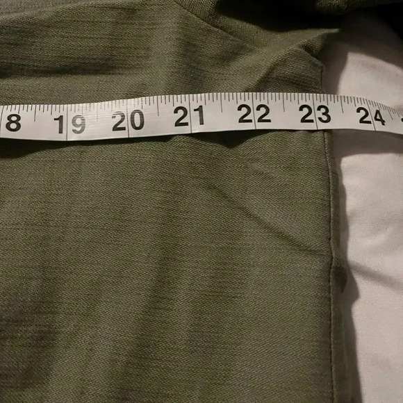 J Crew Utility Jacket Olive Green NWT Women’s Size XL Cotton Blend Zip Up - Picture 9 of 12